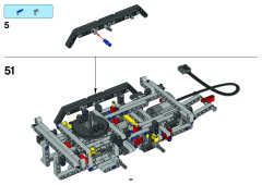 LEGO 8258 instructions page 25 – build guide